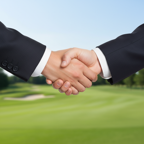 Corporate Partnership Handshake